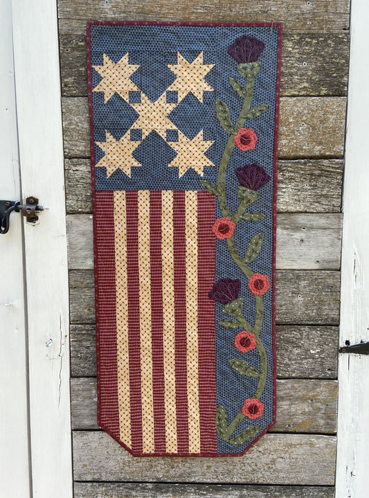 Old Glory Garden Quilt Pattern