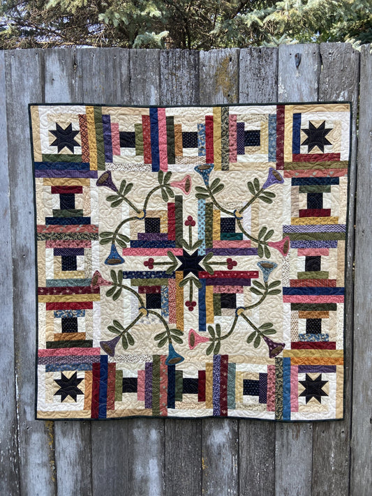 Cabin Garden Quilt Pattern