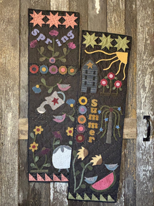 Woolie Seasons Wool Applique Quilt Pattern