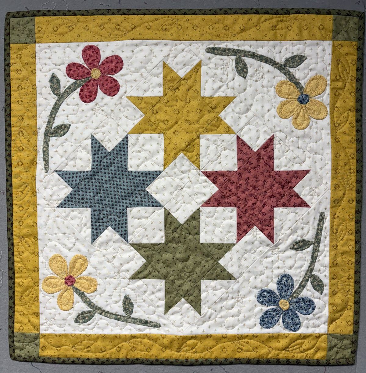 Star Baby Quilt Pattern - PDF