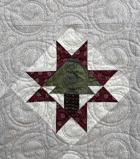 Tree Farm Lap Quilt Pattern