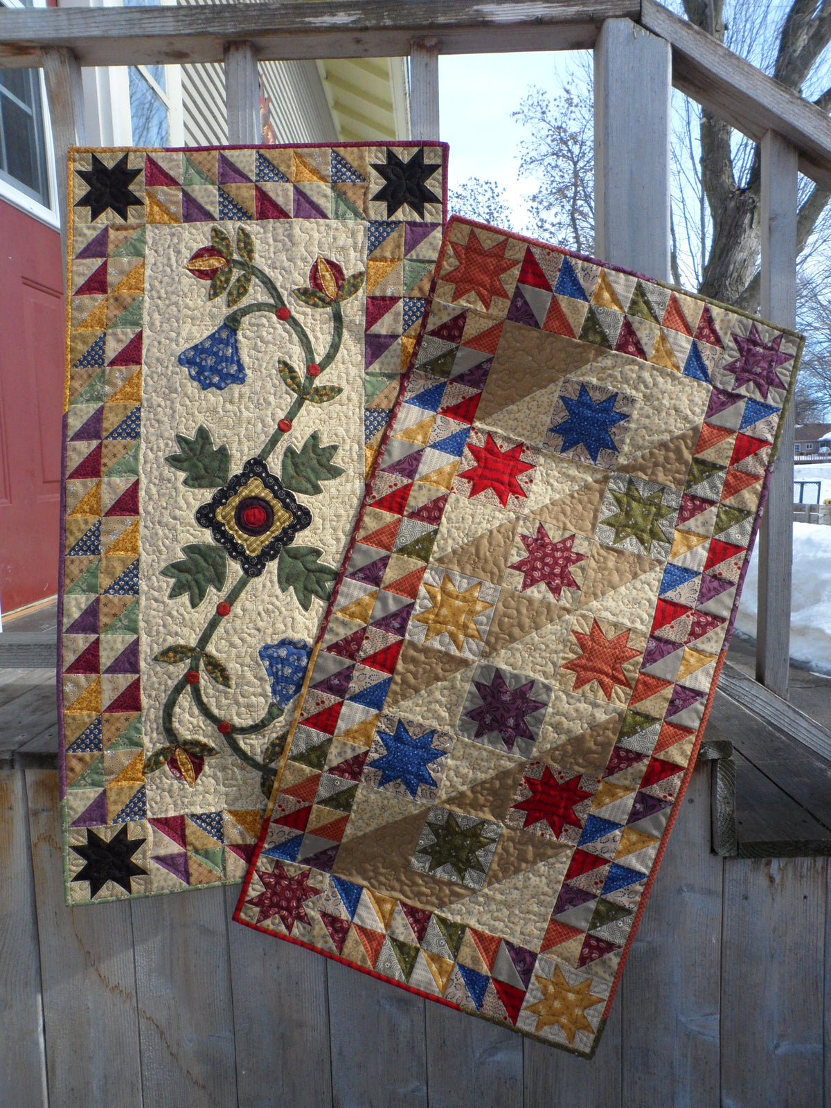 scrappy table runner quilt patterns