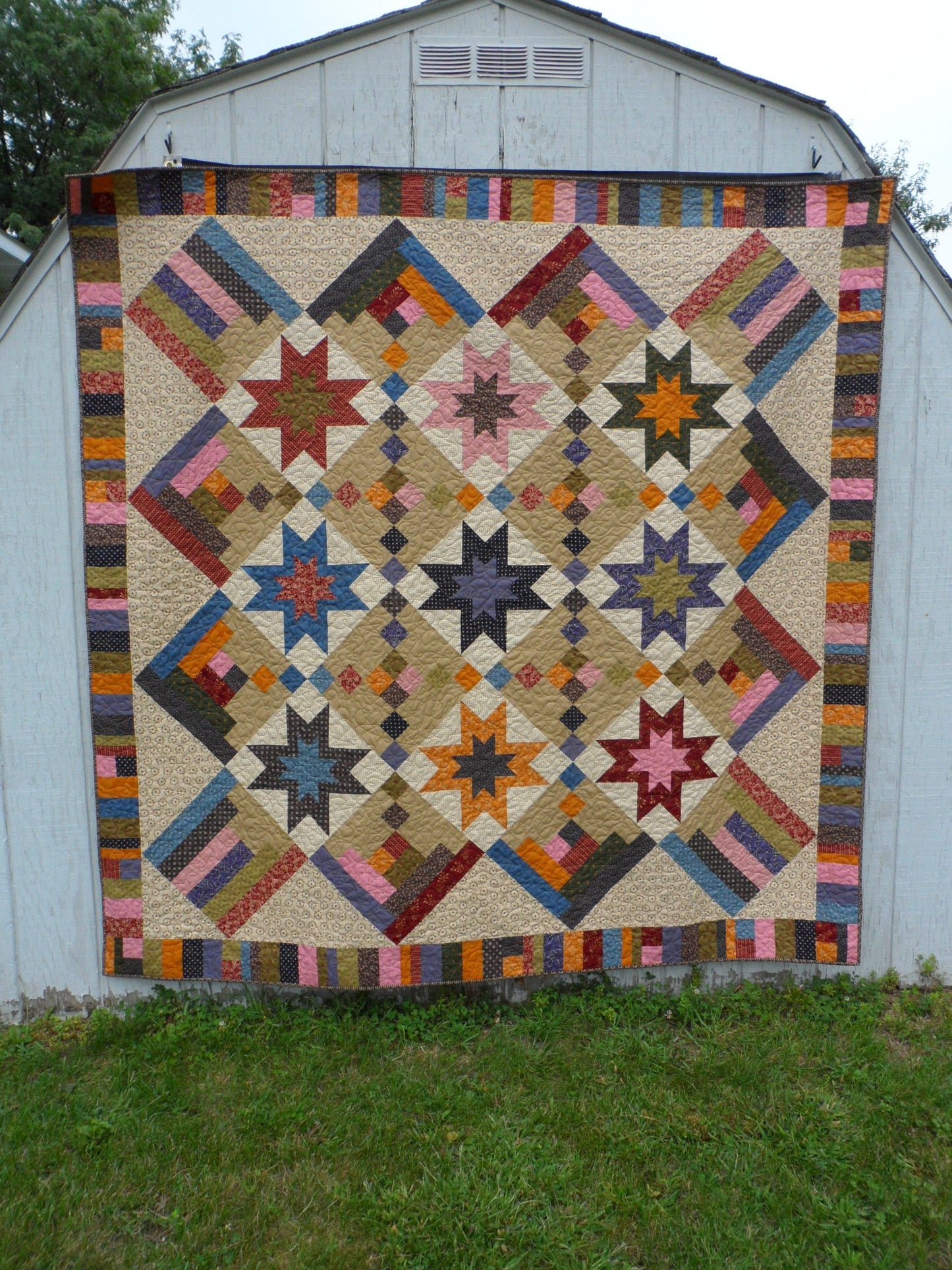 scrappy lap quilt pattern