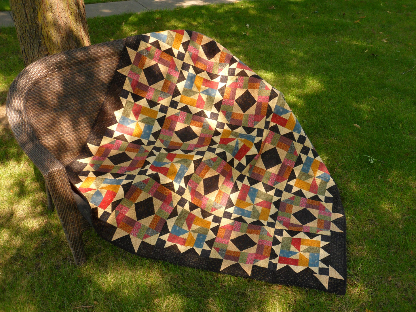 scrappy lap quilt pattern