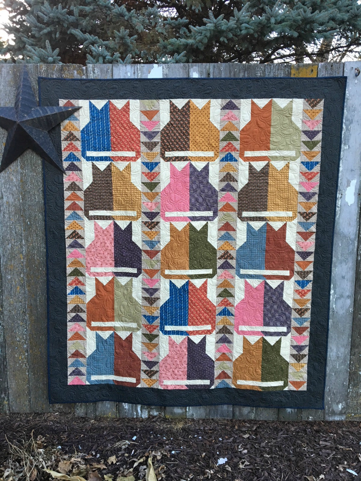 Scrappy Catz Lap Quilt Pattern – Snuggles Quilts