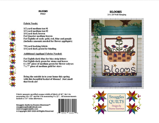 Blooms Quilt Pattern - PDF
