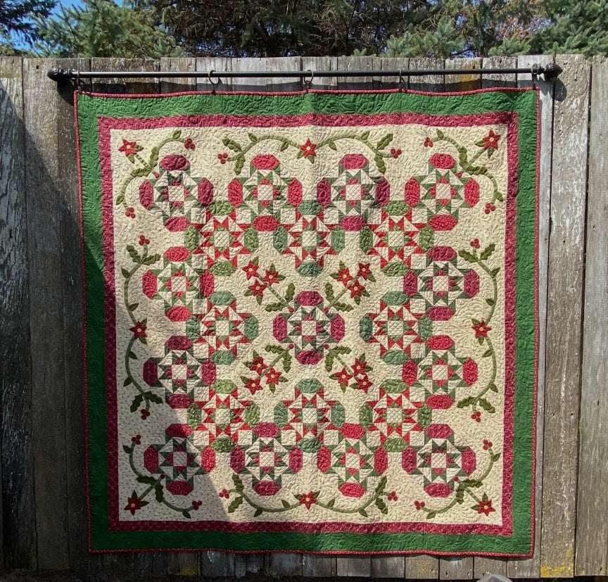 Christmas Dreams Lap Quilt Pattern - PDF