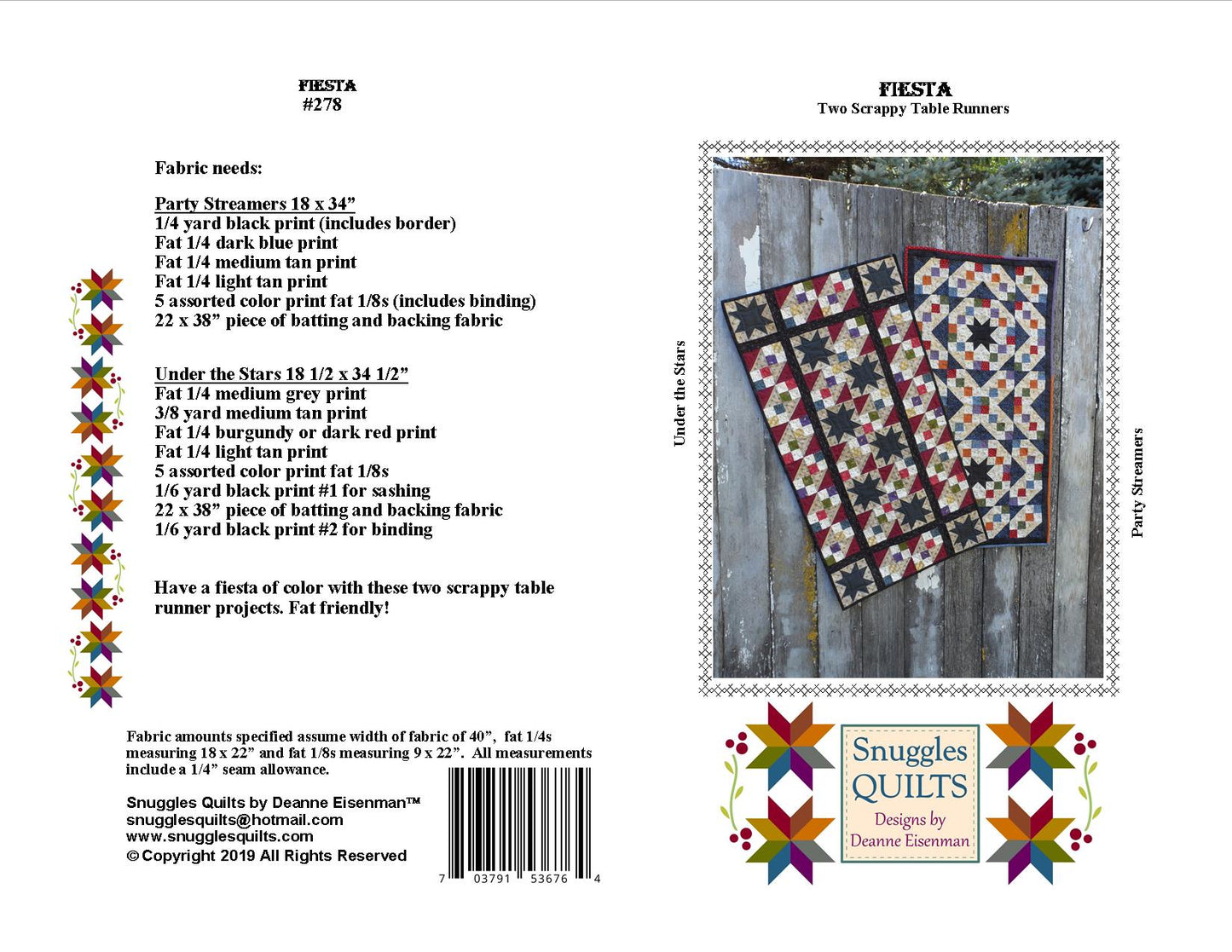 Scrappy table runner scrappy quilt pattern