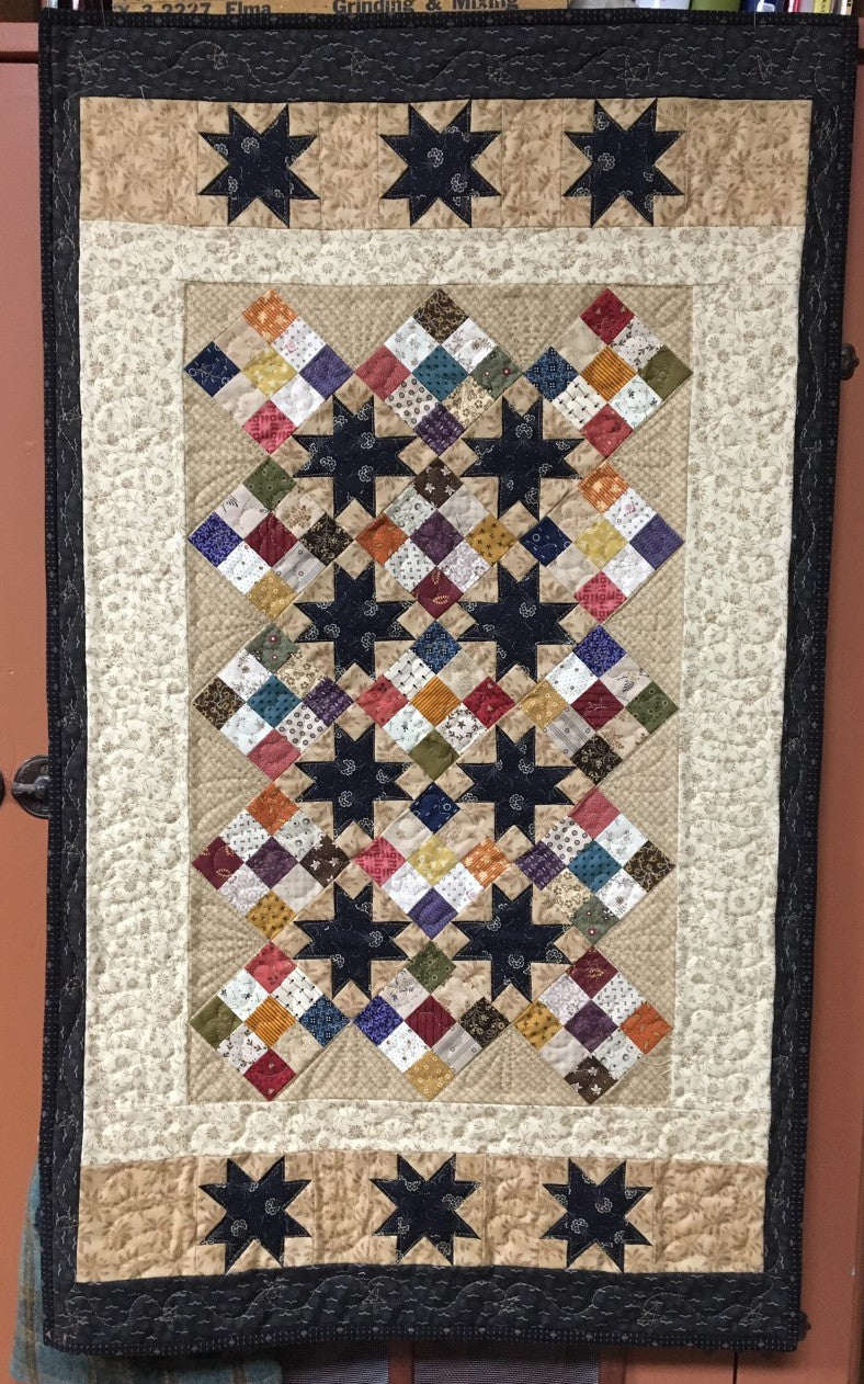 Scrappy table runner quilt pattern