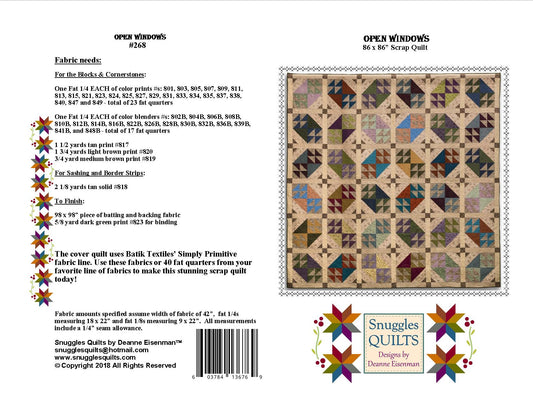 scrappy fat quarter friendly large lap quilt pattern