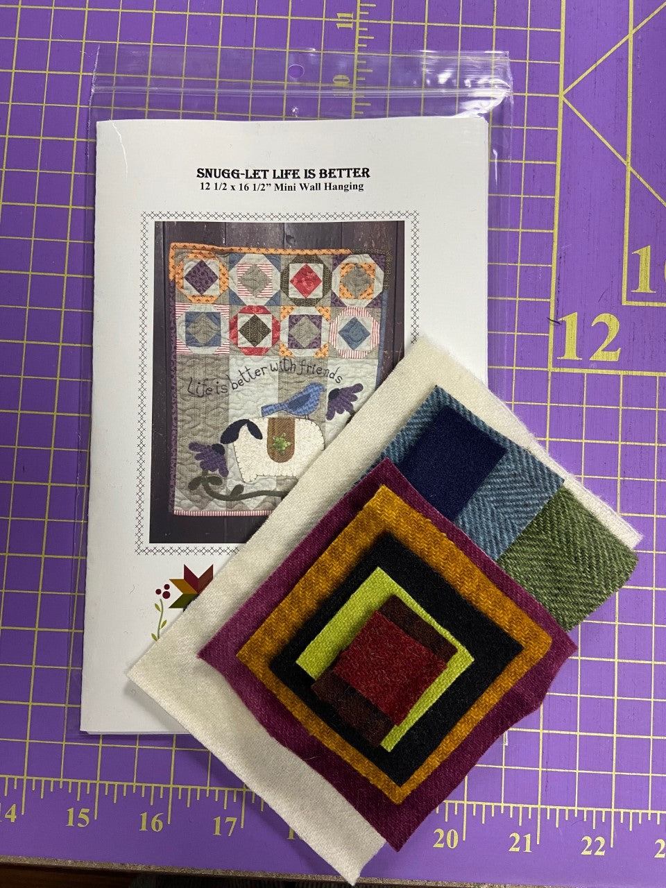 Snugg-let Life is Better - Wool Only Kit