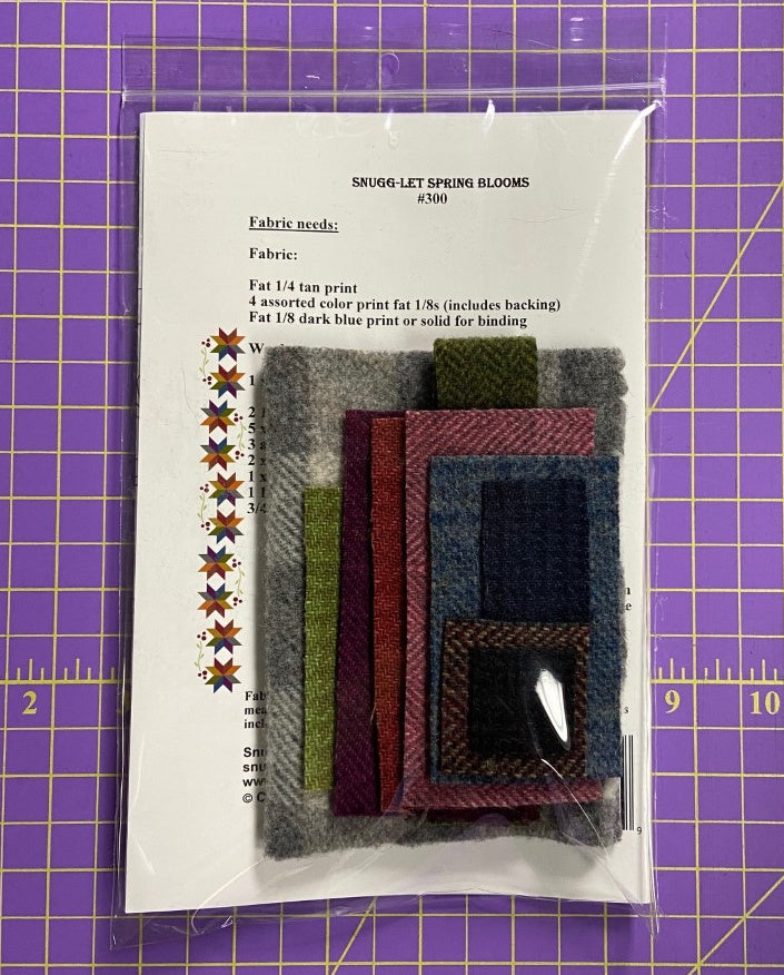 Snugg-let Spring Blooms - Wool only Kit