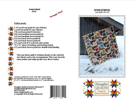 Scrappy lap quilt pattern by Snuggles Quilts