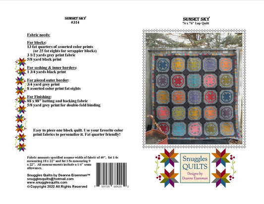Sunset Sky Quilt Pattern