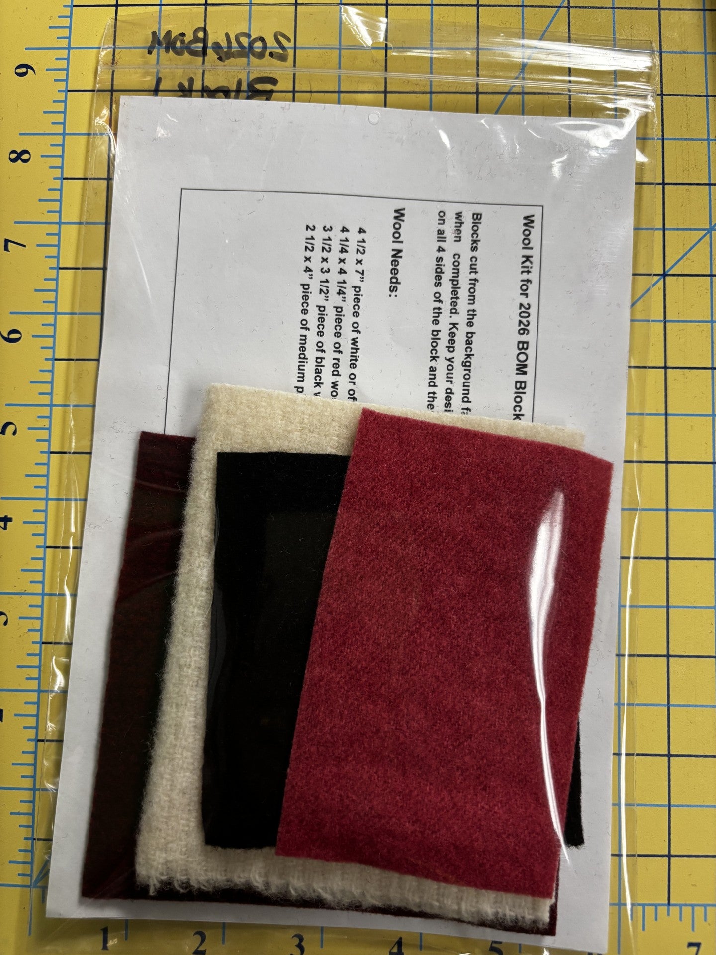 2026 BOM Block 1 Kits