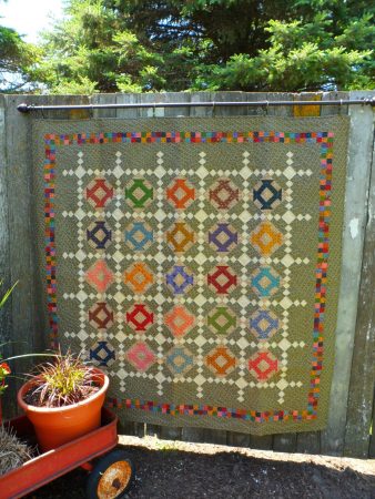 Country Dance Lap Quilt Pattern