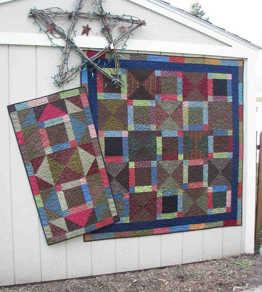 Country Crossroads Lap Quilt Pattern