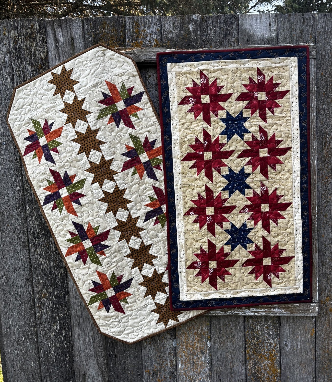 Pinwheels n' Stars Quilt Pattern - PDF