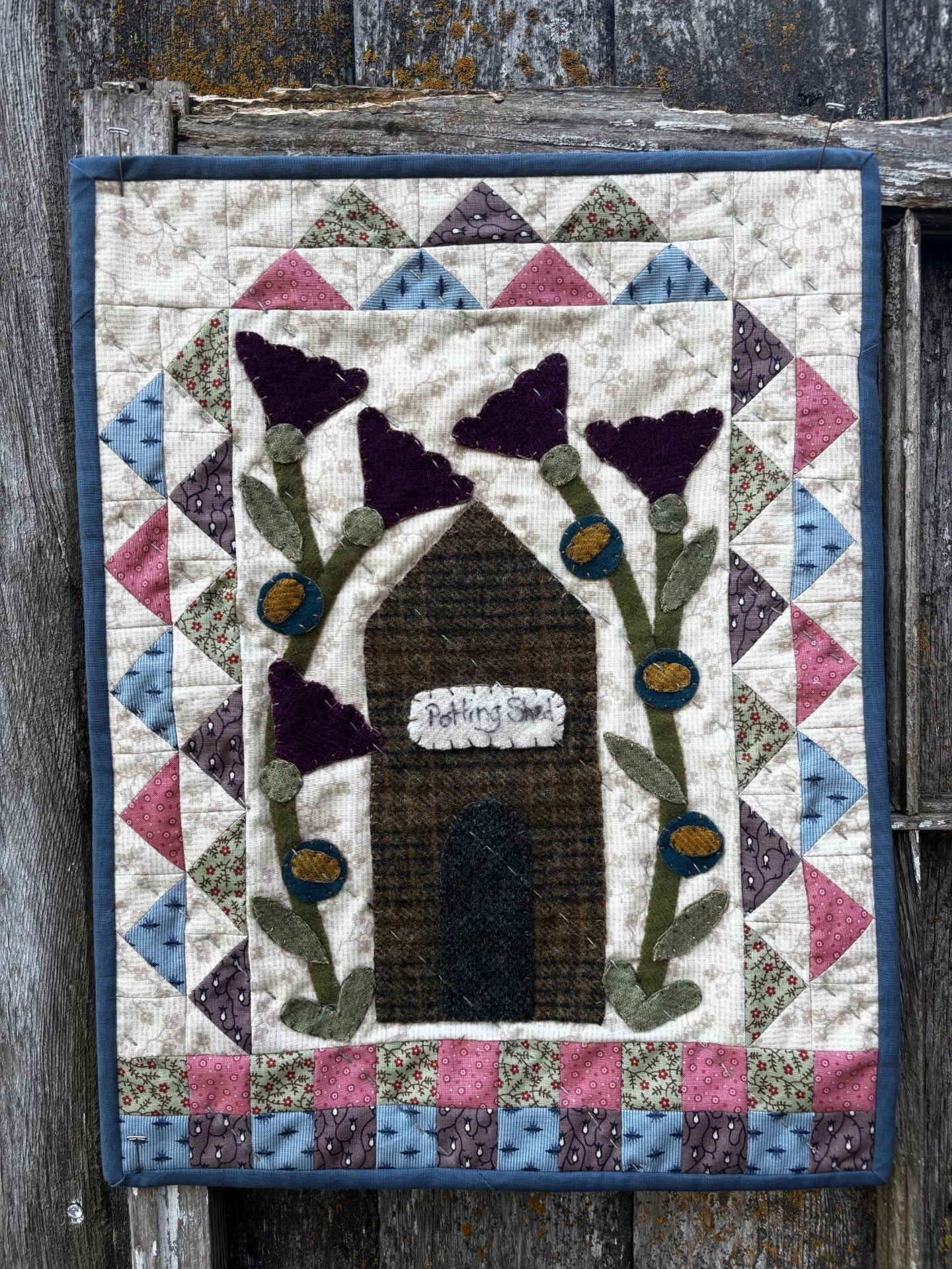 Snugg-let Secret Garden - Mini Wool Applique PDF Pattern