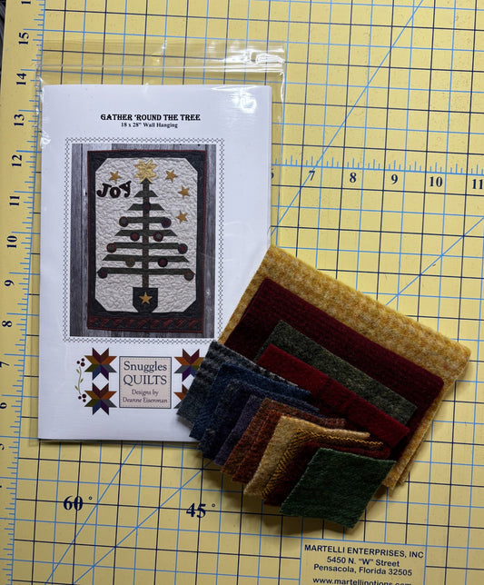 Snugg-let Gather 'Round the Tree - Wool Only Kit