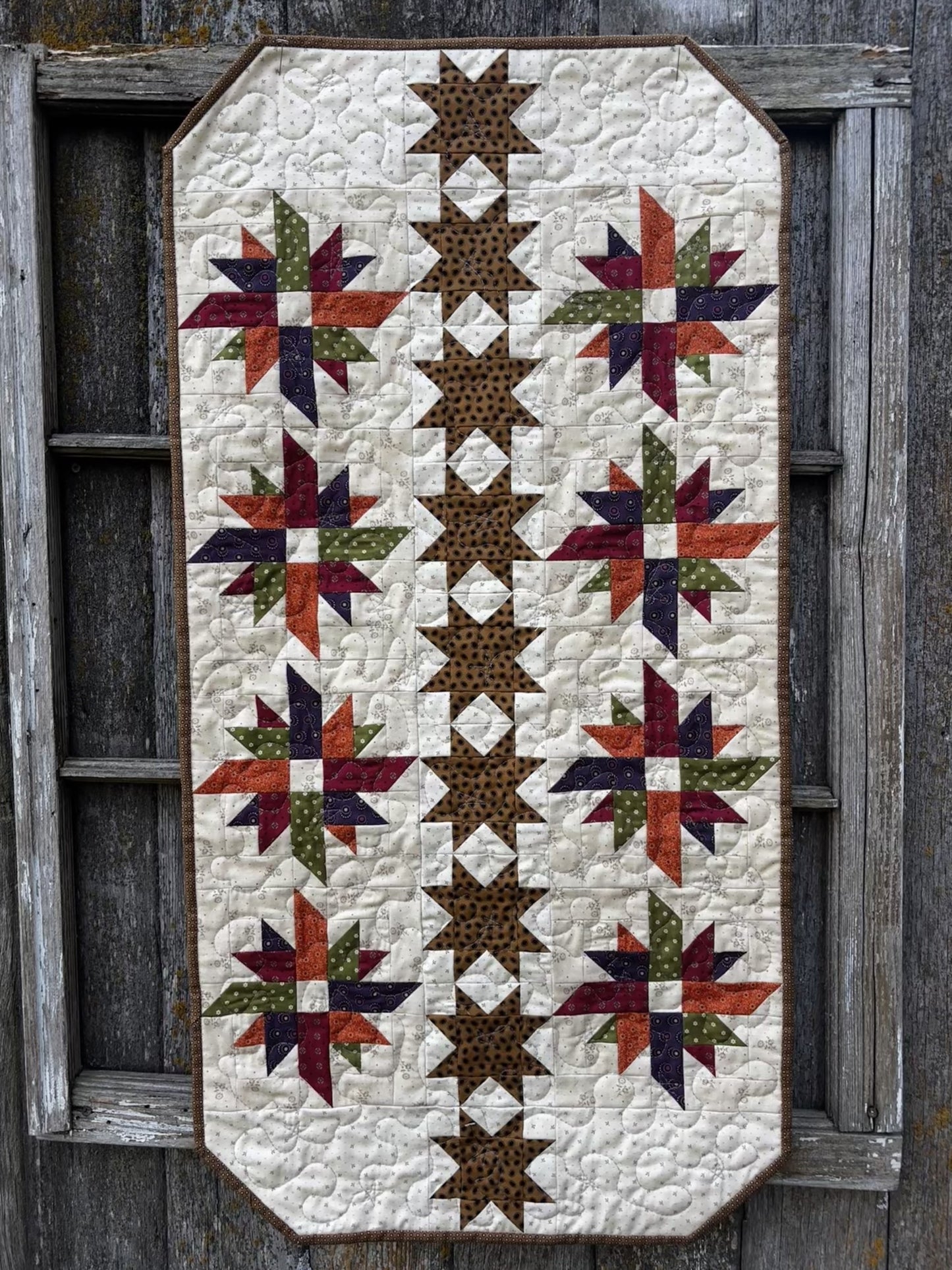 Pinwheels n' Stars Quilt Pattern - PDF