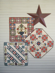 scrappy applique wall hanging quilt patterns