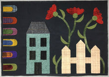 Load image into Gallery viewer, wool applique wall hanging block of the month quilt pattern