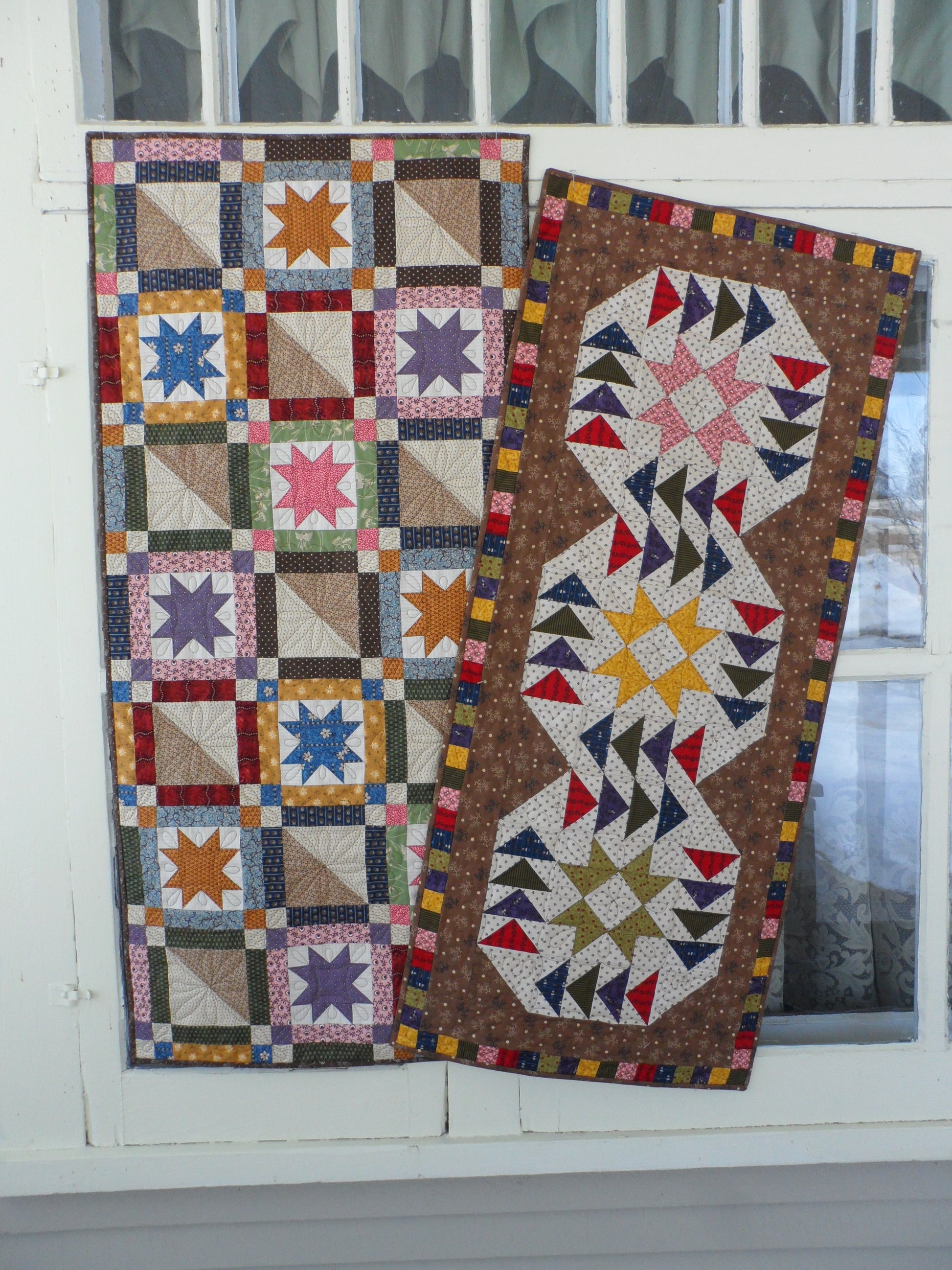 scrappy table runner quilt pattern for beginners