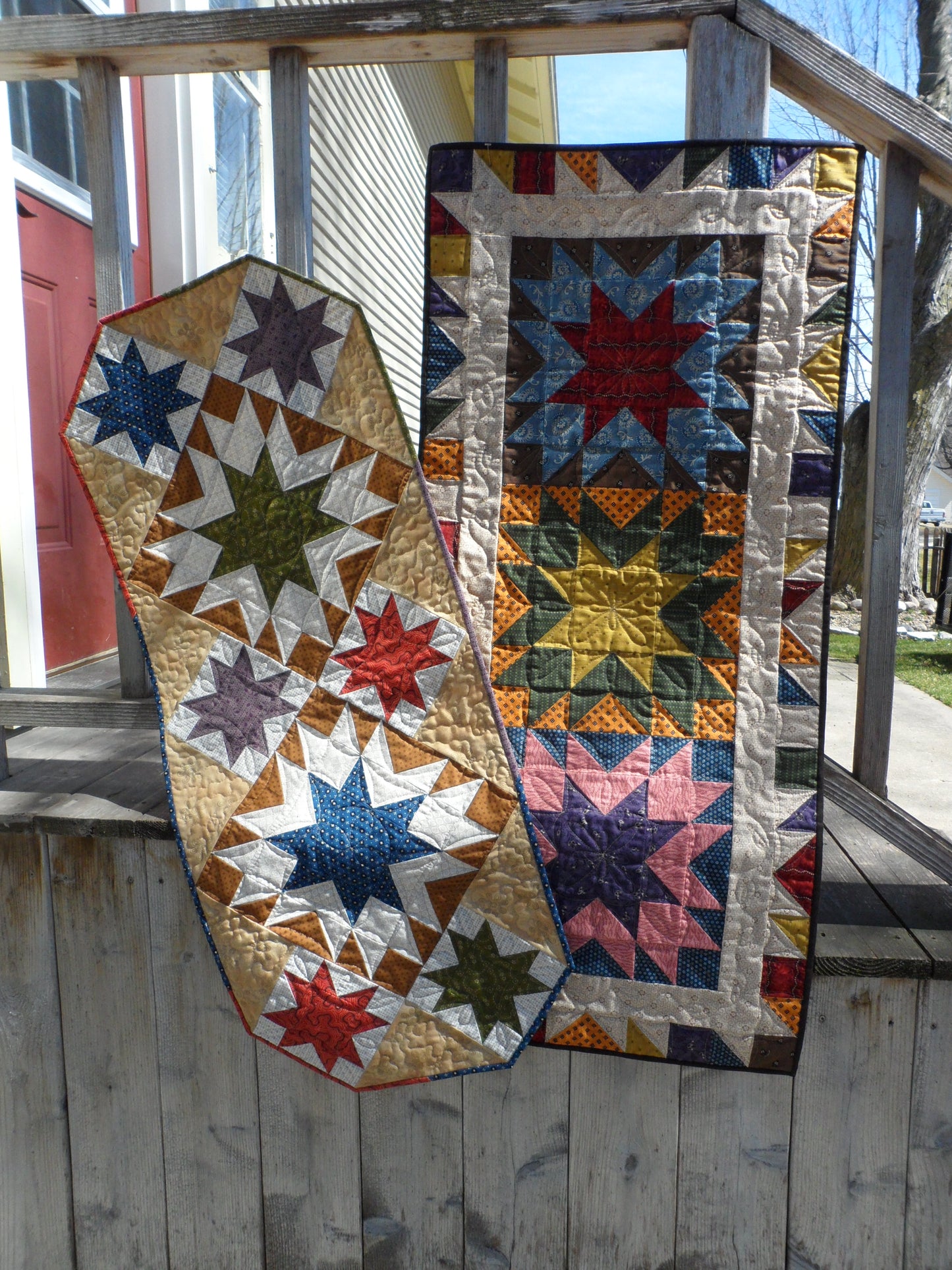 Scrappy table runner quilt pattern