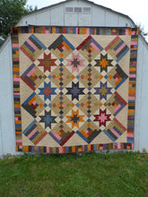 Load image into Gallery viewer, scrappy lap quilt pattern 