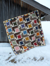 Load image into Gallery viewer, Scrappy lap quilt pattern by Snuggles Quilts