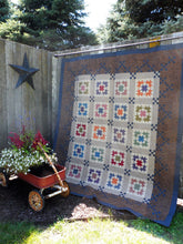 Load image into Gallery viewer, Large scrappy lap quilt pattern