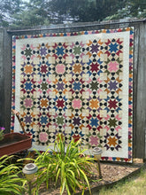 Load image into Gallery viewer, Star Wheels Quilt Pattern