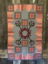 Load image into Gallery viewer, Shining Star Wool Applique Quilt Pattern