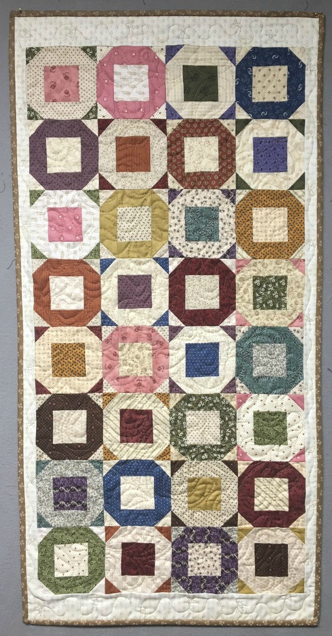 scrappy table runner quilt pattern charm square friendly