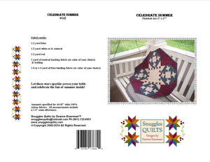 Celebrate Summer Quilt Pattern - PDF