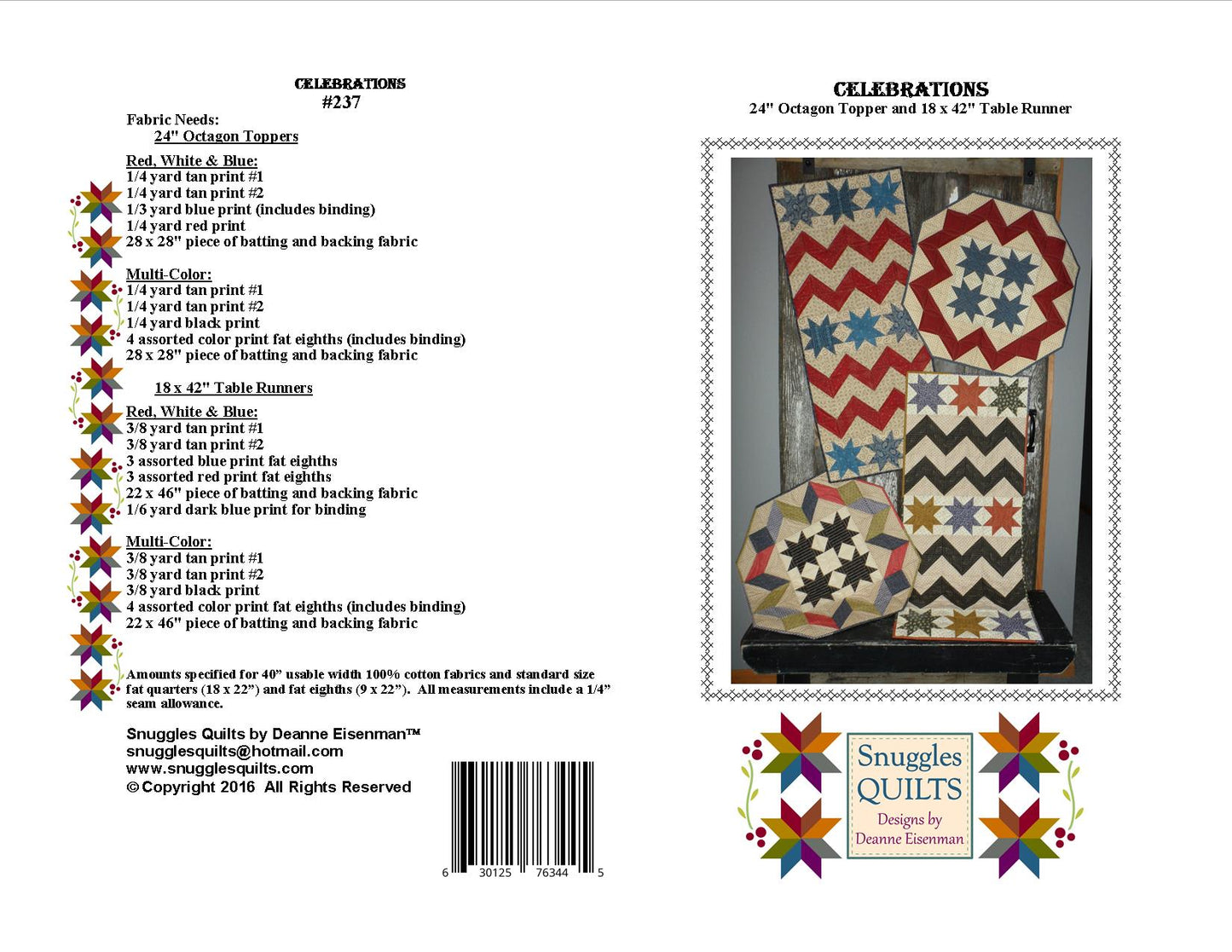 patriotic and scrappy table runner table topper quilt pattern