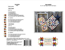 Load image into Gallery viewer, Scrappy applique table runner and topper quilt pattern