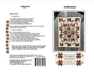 Flower Boxes Quilt Pattern - PDF