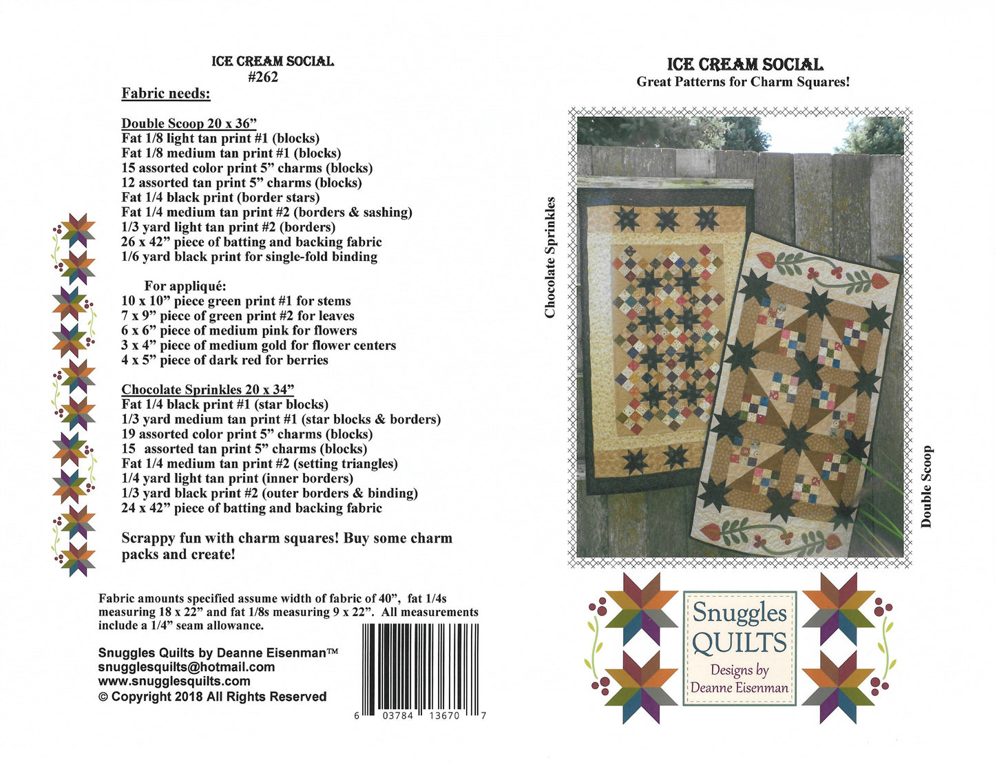 scrappy table runner quilt pattern cover with fabric requirements