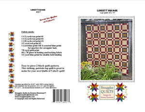 Liberty Square Lap Quilt Pattern