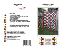 Load image into Gallery viewer, patriotic lap quilt wall hanging pattern