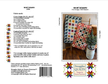Load image into Gallery viewer, Scrappy table runner quilt patterns designed by Deanne Eisenman for Snuggles Quilts