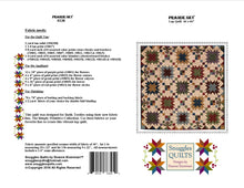 Load image into Gallery viewer, Prairie Sky Lap Quilt Pattern This beautiful lap quilt is designed using the new Simply Primitive collection from Batik Textiles. Yes, I said batiks!  These fabrics are designed to blend beautifully with primitive and 1800’s reproductions.  Quilt size: 66 x 66″.  