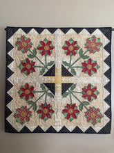 Load image into Gallery viewer, winter Christmas wall hanging table topper applique quilt pattern