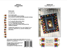 Load image into Gallery viewer, mini wool applique quilt pattern for wall hanging