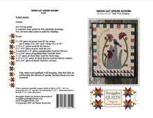 Load image into Gallery viewer, Snugg-let Spring Blooms - Mini Wool Applique Pattern