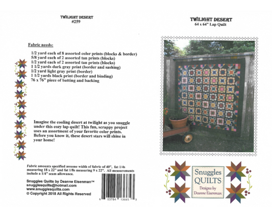 Scrappy lap quilt pattern for an all pieced lap quilt