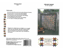 Load image into Gallery viewer, Scrappy lap quilt pattern for an all pieced lap quilt